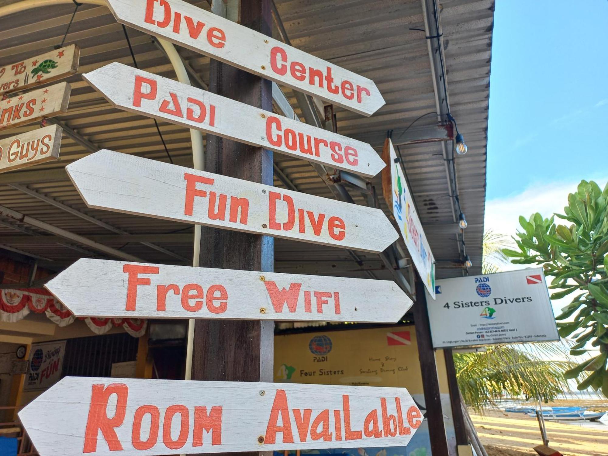 4 Sisters Divers Bunaken Kültér fotó